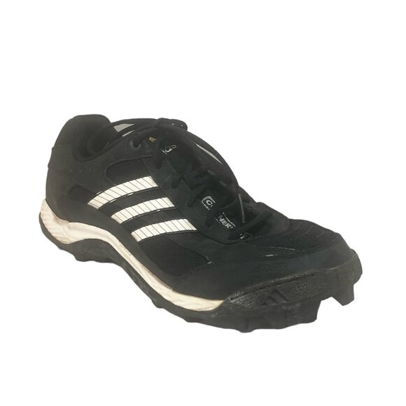 ADIDAS Cleats Mens Size 12 Black White Adituff Athletic Shoes - Picture 13 of 13